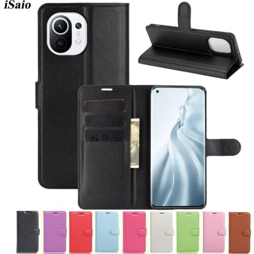 For Xiaomi Mi 11 Flip Case Wallet Leather Cover for Xiaomi Mi11 Xiomi Mi 11 Mobile Phone Case Cover Global Version Card Holders