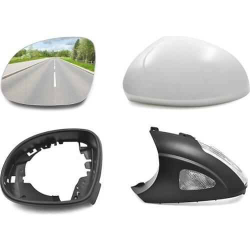 For tiguan Outside reversing mirror housing Reflector housing lid Mirror glass cornering lamp