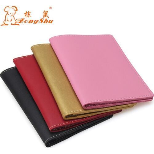 Microfibre Leather Passport Cover Travel Covers Passport Holder Brand Girls Travel Leather Passports Holders
