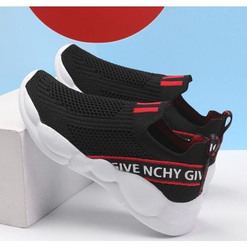 Fashion Sneakers For Girls Boys Mesh Breathable Running Shoes Comfortable Casual Non-slip Kids Shoes