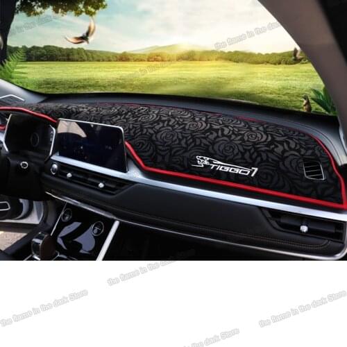 Polyester car dashboard non slip carpet anti Reflective pad mat for chery tiggo 7 pro 2020 2021 2022 2023 DR6.0 accessories auto