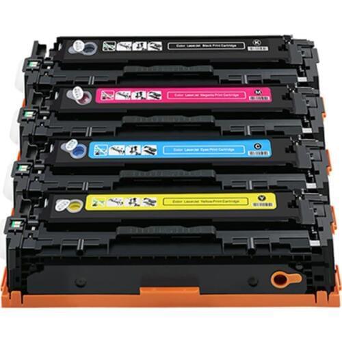204A Refillable Toner Cartridge CF510A CF511A CF512A CF513A for HP Color Pro M154 M154a M154nw MFP M180n M180nw M181 M181fw