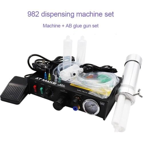 Semi Automatic Dispenser Manual Controller Glue Silica Gel AB Glue UV Glue Automatic Glue Injection Filling Machine Glue Machine