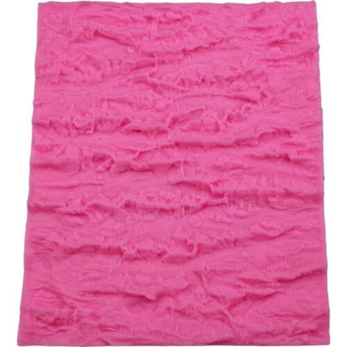 Tree Bark Texture Silicone Mold Cake Fondant Impression Mat Decorating Supplies for Cupcake