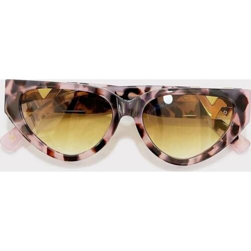 2021 Cat Eye Sunglasses Women Luxury Brand Travel Rectangle Sun Glasses Female Vintage Retro Oculos Lunette De Soleil Femme