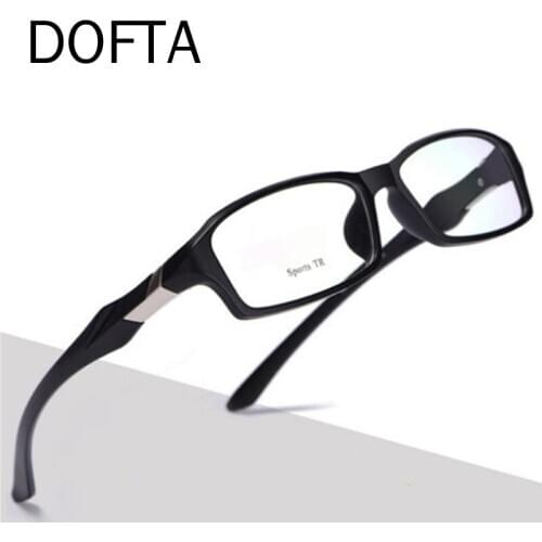 DOFTA Sports Men Optical Glasses Frame TR90 Eyeglass Frames Male Ultralight Prescription Spectacles Myopia Diopter Eyeglass 5211
