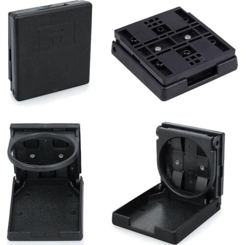 Universal Foldable Drink Holder with Screws Cup Holders for Marine Automotive Yacht Truck Car Boat Van Home