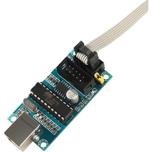 USBTiny USBtinyISP AVR ISP Programmer Bootloader For Arduino IDE Meag2560 UNO R3 With 10pin Programming Cable One