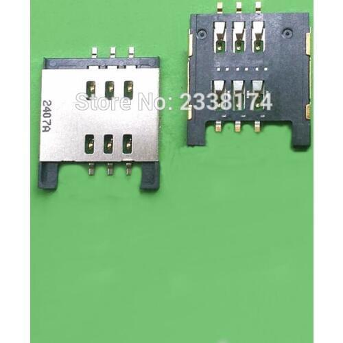 In stock ! For meizu m9 New SIM Card Holder Slot Tray Repair Parts + Free shipping