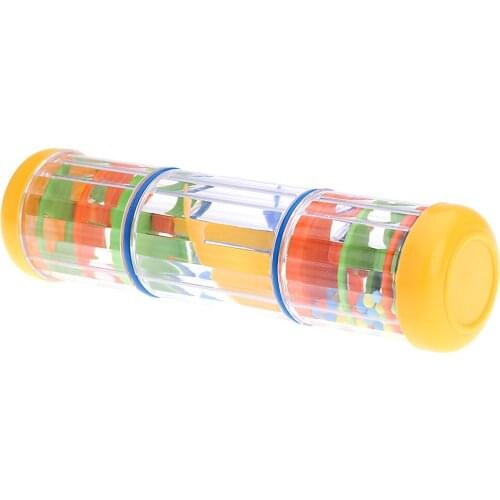 High Quality 8" Rainmaker Rain Stick Musical Instrument for Toddler Kids Games KTV Party