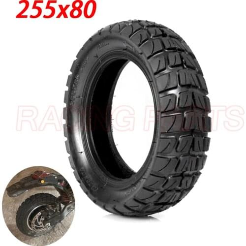 10inch 255x80 Tire Inner and Outer Tyre for Electric Scooter Zero 10x Dualtron KuGoo M4 Upgrade Off Road Tire
