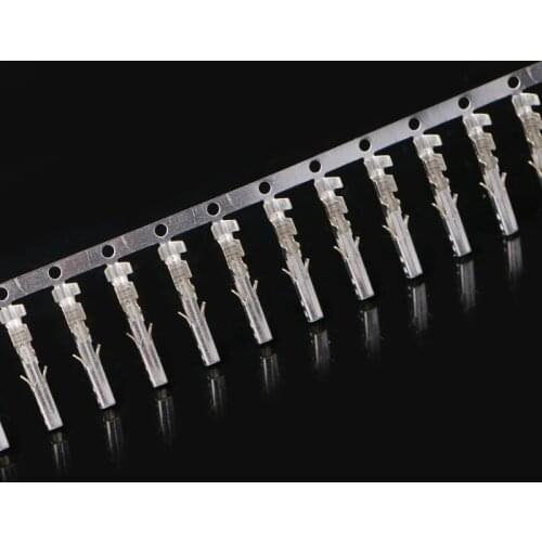 300 Pcs 4.2mm 5557 Computer Connector Terminals Female Needle Pin Low Foot