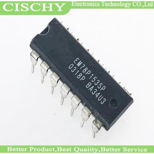 5PCS EM78P153SPJ EM78P153SNJ EM78P153 DIP-14