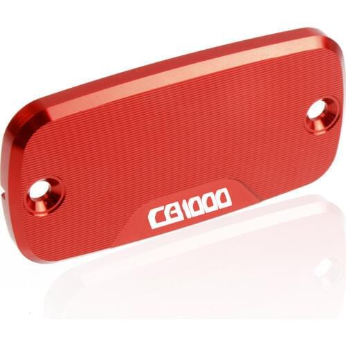 Motorcycle Accessories Fluid Tank Cap CNC Front Rear Brake Fluid Reservoir Cap Cover For HONDA CB1000 BIG ONE 1993-1997