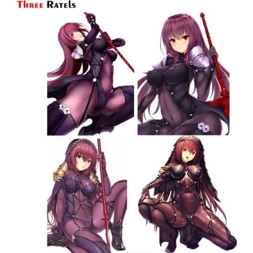 Three Ratels FC915 Fate Grand Order Scathach X Nightingale Render Anime car sticker auto computer cup decoration