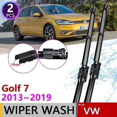 Car Wiper Blade for Volkswagen VW Golf 7 MK7 2013~2019 2014 2015 2016 2017 2018 Windscreen Windshield Wipers Car Accessories
