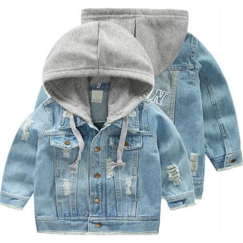 Bianhuakai Denim Jackets For Boys