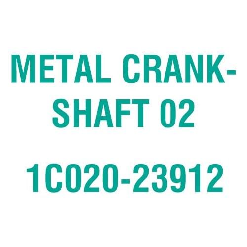 For Kubota 1C020-23912 METAL CRANKSHAFT 02