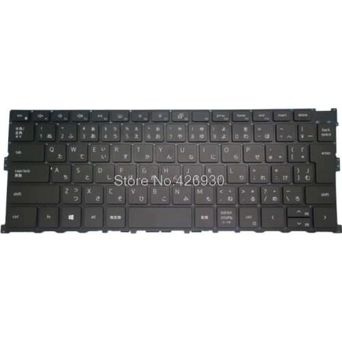Laptop Keyboard For DELL For XPS 13 9300 9310 P117G Japanese JP JA black with backlit new