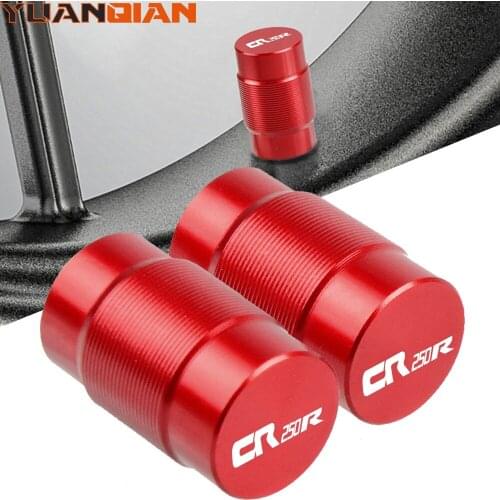 For HONDA CR250R Motorcycle CNC Vehicle Wheel Tire Valve Air Port Stem Caps Cover CR 250R CR250 R CR 250 R 1992-2018 2017 2016