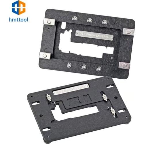 MiJing S17 fixture Platform Frame Jig for iPhone 12 12Pro Logic Board Testing Motherboard Soldering PCB BGA Repair