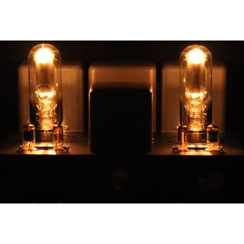 NEW 211 single-ended pure Class A vacuum tube power amplifier LC600 output power 20W × 2 (1KHZ, 10% distortion) noise 1.5mV