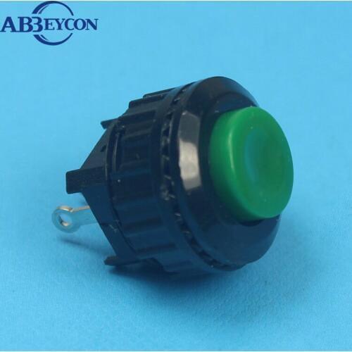 NS166 DS-510 2 Pin Latching ON-OFF 1A 250VAC IP40 Mini Round Head Push Button Switch