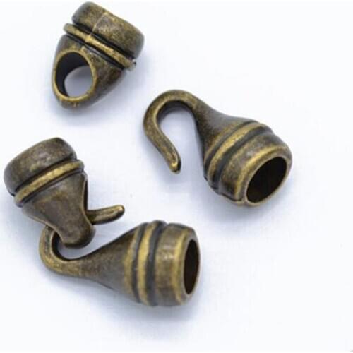 Wholesale 20Sets Antique Bronze Alloy Toggle Clasp Hooks Connectors For Bracelets Jewelry Making