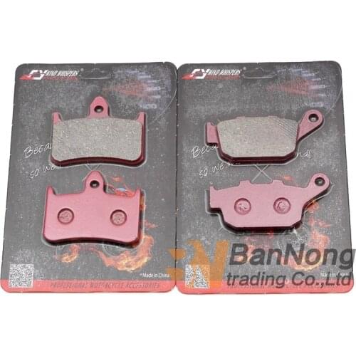 Motorcycle Front Rear Brake Pads For Honda CB250 Hornet 250 1996 1997 1998 1999 2000 2001 2002 2003 2004 2005 2006 2007