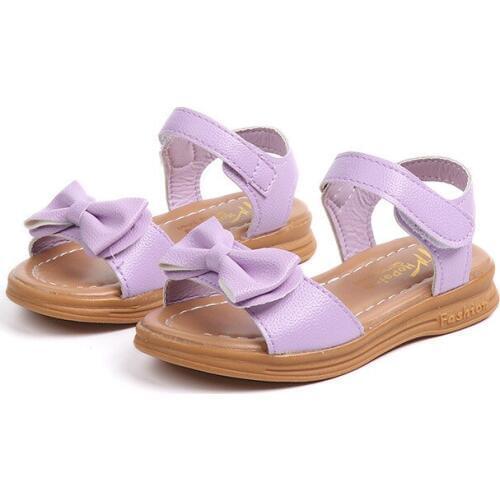 2019New Summer baby Girls Sandals Children Casual soft bottom Kids Sandal little Girl princess shoes pink white 3-15Years Old