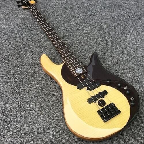 High quality 4-string bass, maple neck, Jin Sinan xylophone body, yin and yang bass, musical instruments, postage