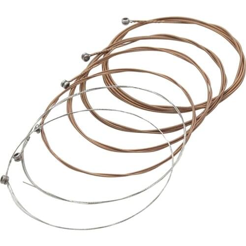 1 Set of Stainless Steel Guitar Strings for Acoustic Guitar Accessories A113