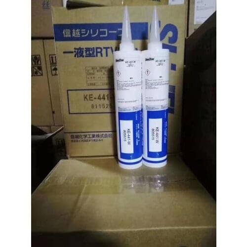 1pcs Japan Shin-Etsu KE-441-T Neutral Sealing Silicone KE-441-W Liquid Caulking Coating Glue KE441R Glue
