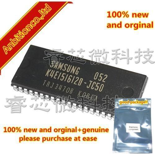 10pcs 100% new and orginal K4E151612D-JC50 SOJ42 in stock