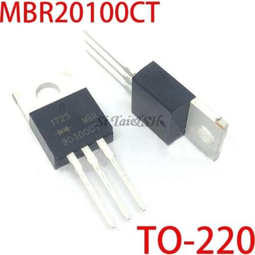 10PCS MBR20100CT TO-220 MBR20100 TO220 20100CT