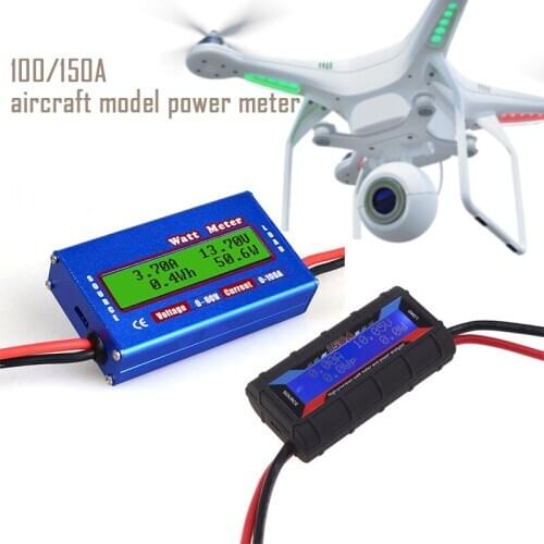 LCD Screen Digital Wattmeter High Precision Power Meter RC Watt Meter Balance Voltage Battery Balancer Charger Tools