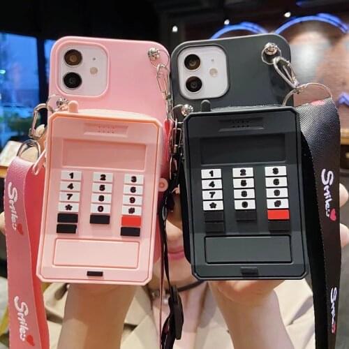 For Huawei P Smart 2019 2020 2021 Z Plus Y5P Y6P Y7P Y8P Y9S 3D Wallet Card Purse Phone Soft Silicone Case Back Cover Long Strap
