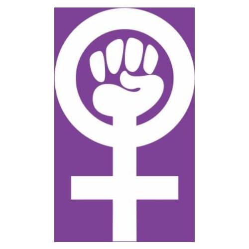 Feminism flags with Purple Feminism banner 90x150cm custom pride gift home decoration