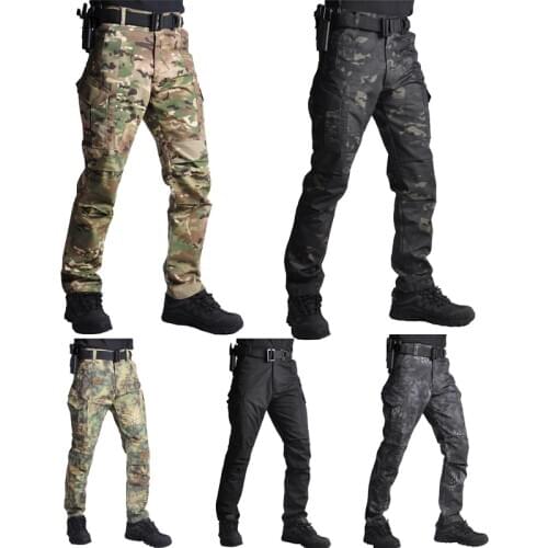 City Military Tactical Pants Men SWAT Combat Army Pants Casual Men Hikling Pants pantalones hombreCargo Waterproof Pants