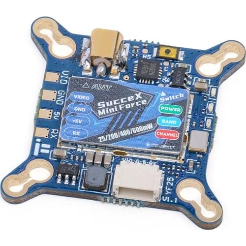 IFlight SucceX Mini Force 5.8G 40CH PitMode 25mW 200mW 400mW 600mW VTX 20X20mm 25X20mm for FPV Racing Tinywhoop Cinewhoop Drones