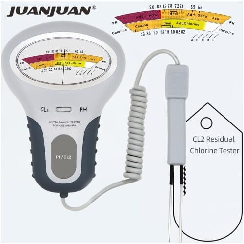 Chlorine Meter Tester PC-101 PH CL2 Level Meter Test Monitor Water Testing Spa Aquarium Monitor Quality Analyzer 40% off