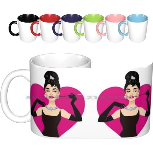 Breakfast Ceramic Mugs Coffee Cups Milk Tea Mug Icon Fashion Legend Movie Classic Alejandro Mogollo Art Alemogolloart