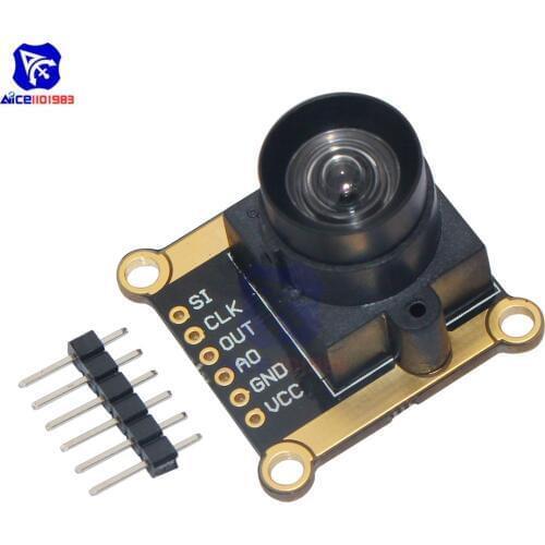3V-5V TSL1401CL 128X1 Linear CCD Sensor Array with Hold Ultra Wide-Angle Lens Camera Tracking Module