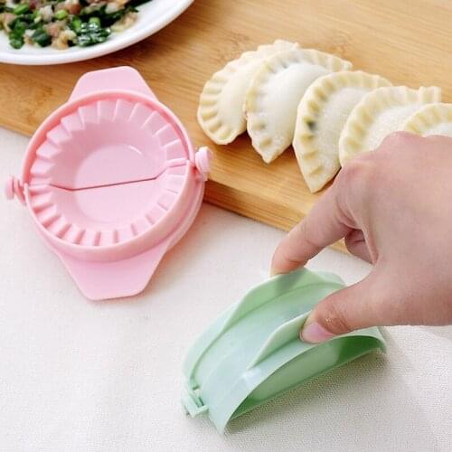 Plastic Dumpling Molds Diy Dough Press Dumpling Pie Ravioli Mould Jiaozi Dumplings Maker Kitchen Gadgets And Accessories