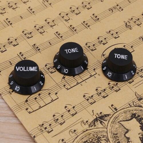 Control Knob Acrylic Guitar Volume Tone Speed Lightweight Portable Music Elements for Music Electric Guitar