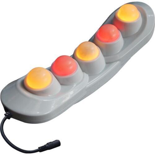 Health care 5balls Natural Jade handhold Project heater POP RELAX PR-P05 Jade Far infrared Heating Therapy Massage device