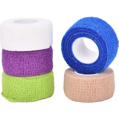 Waterproof Self-Adhering Bandage Wraps Breathable Elastic Adhesive First Aid Tape 4.5m*2.5cm