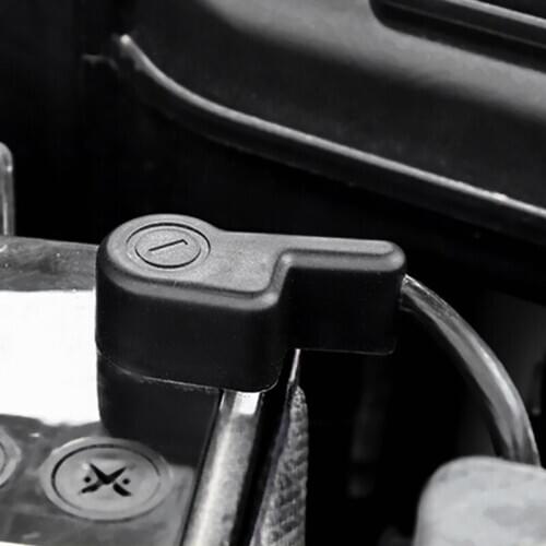 Foal Burning Car Engine Battery Negative Clamp Clips Terminal Cover Connectors for Nissan X-trail Xtrail T32 2014-2017 Parts