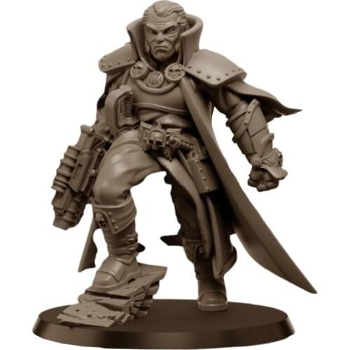 1/32 56mm 1/24 75mm Resin Model Kits Inquisitor Figure Unpainted No Color (No base) RW-091