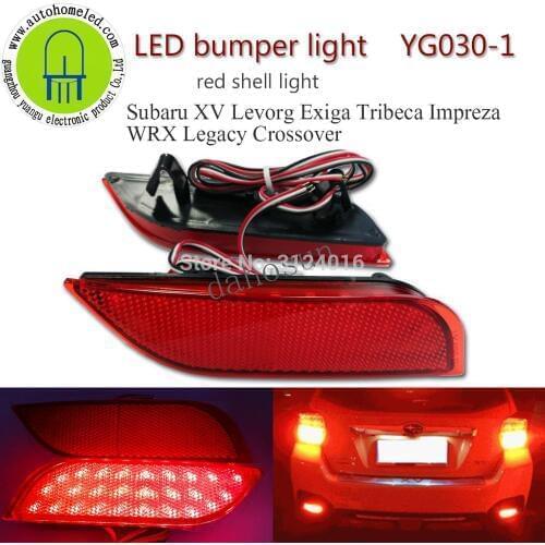 2PC X Car Rear light for Subaru XV LEVORG Exiga Tribeca Impreza WRX Legacy Crossover Exiga LED Bumper Tail light YG030